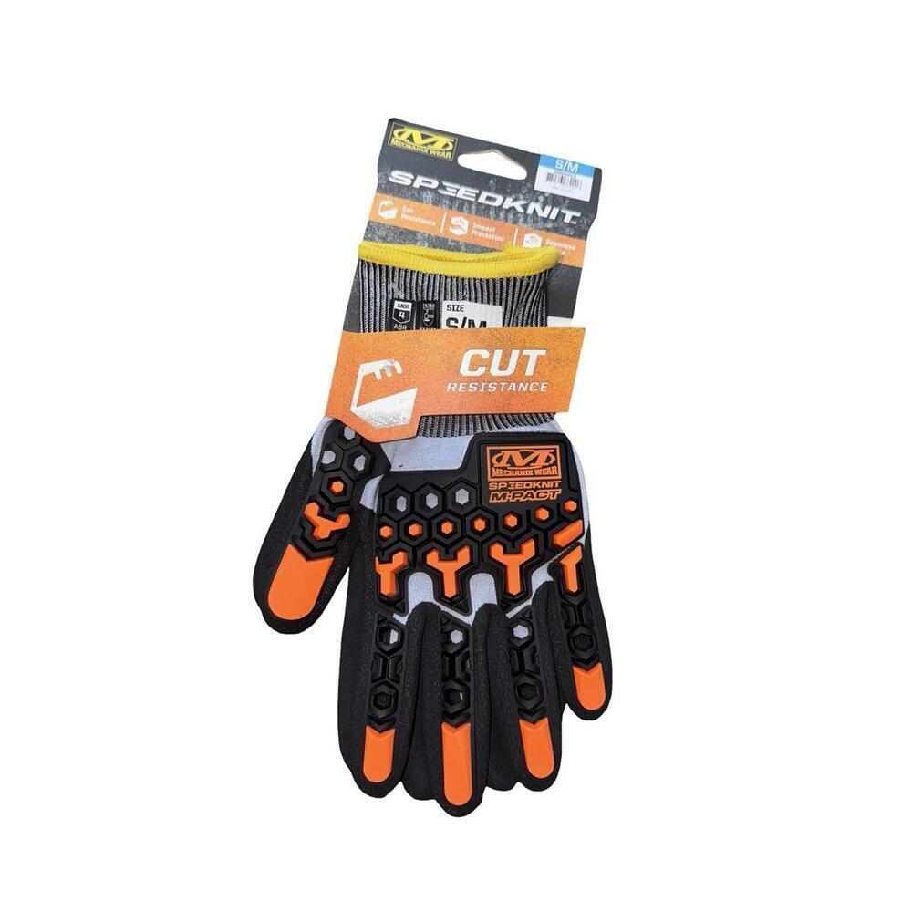 MECHANIX WEAR SpeedKnit Cut Resistant Black Nitrile Gloves, (1-Pair) - Picture 1 of 2